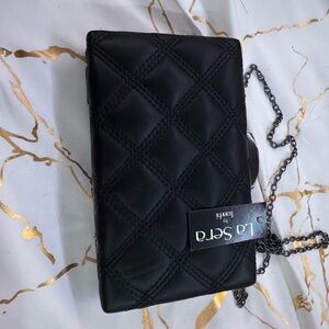 Black Quilted Clutch